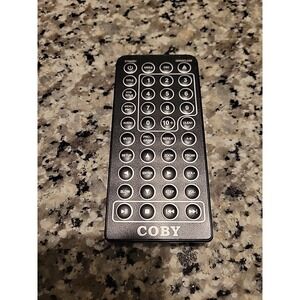 Coby DVD Video DVD537 Replacement Remote Control RTDVD537,‎ DVD537, DVD637 Black